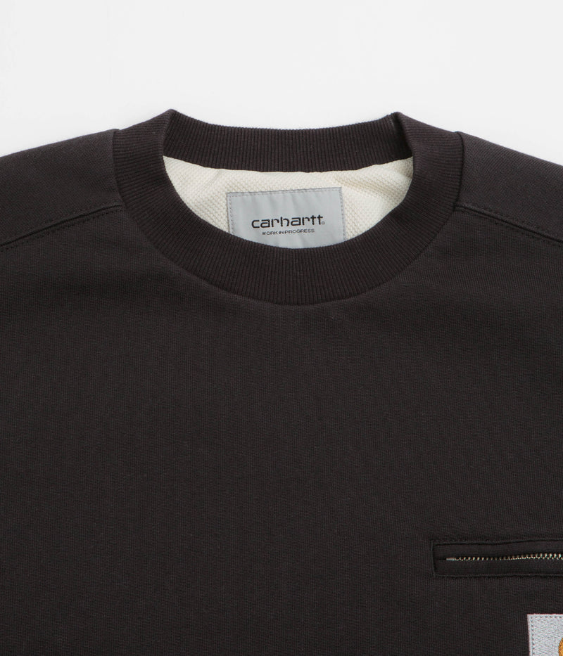 Carhartt Detroit Crewneck Sweatshirt in Black