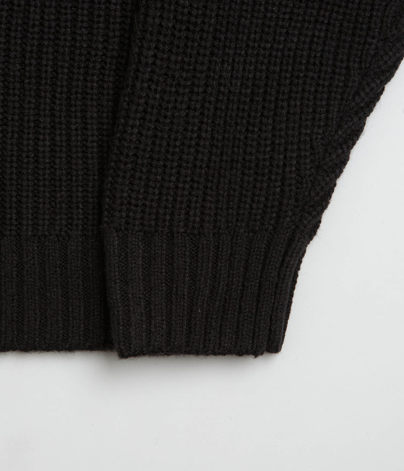 Carhartt Detroit Half Zip Sweatshirt in Black