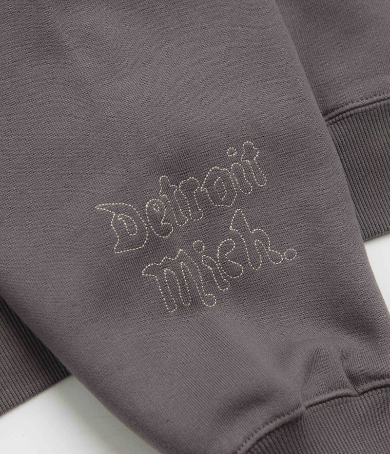 Carhartt Hackwork Hoodie in Porphyry and Fleur de Sel