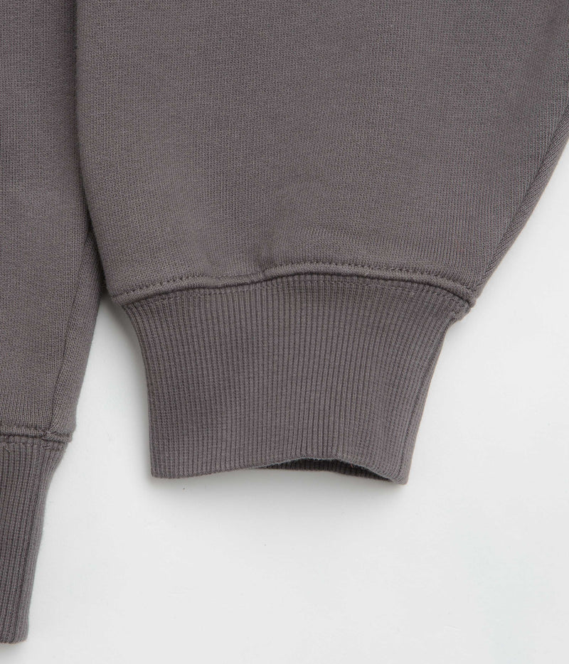 Carhartt Hackwork Hoodie in Porphyry and Fleur de Sel