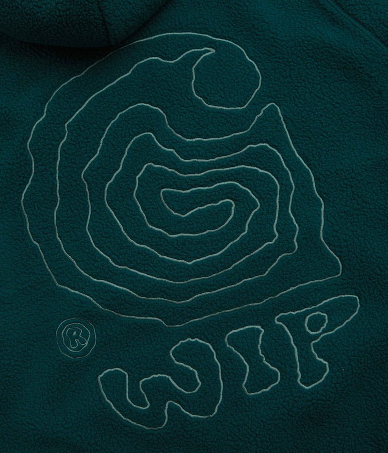 Carhartt Helix Hoodie in Deep Lagoon and Silver Pine