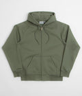 Carhartt Hooded Chase Jacket in Leaf and Gold