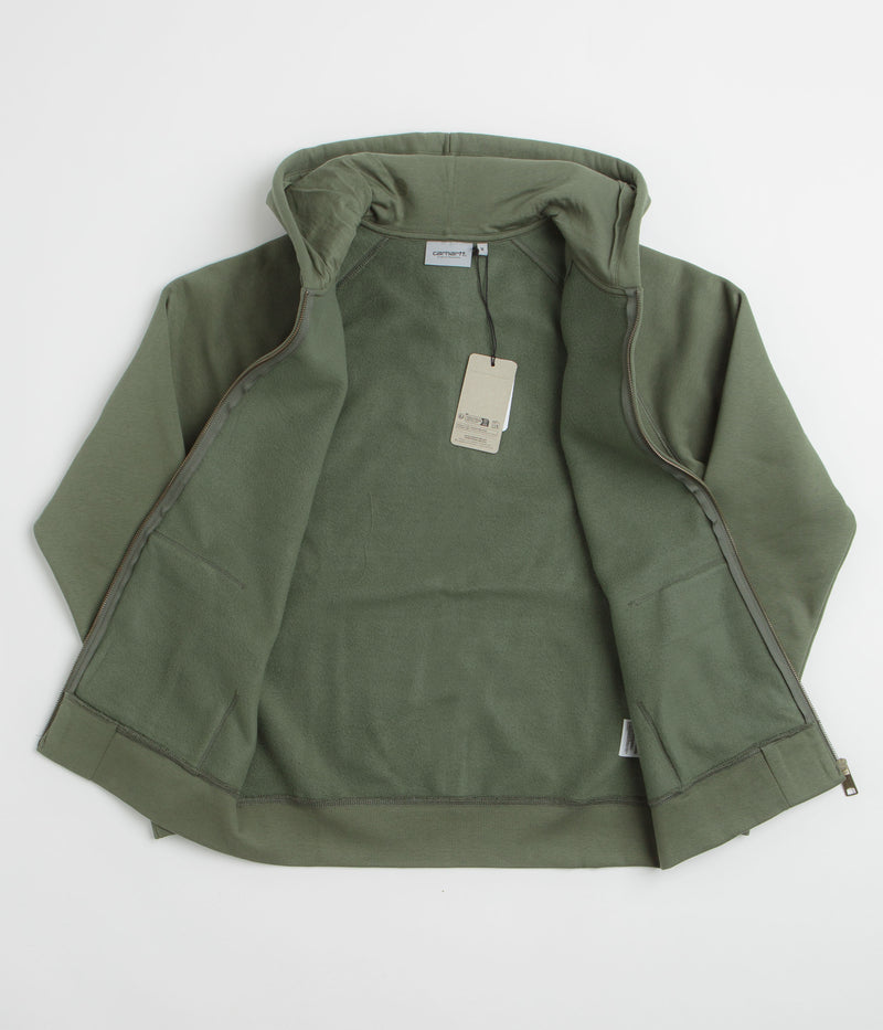 Carhartt Hooded Chase Jacket in Leaf and Gold