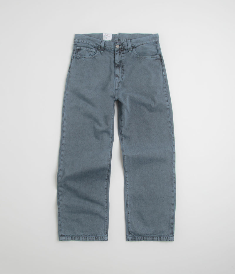 Carhartt Landon Pants in Black and Blue Fog