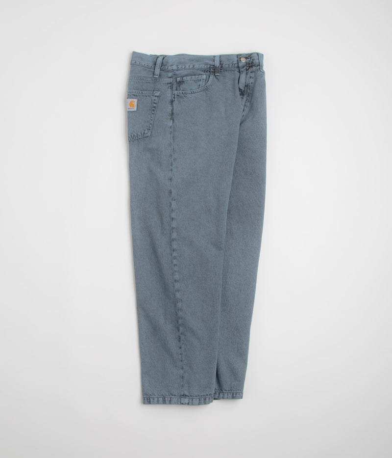 Carhartt Landon Pants in Black and Blue Fog