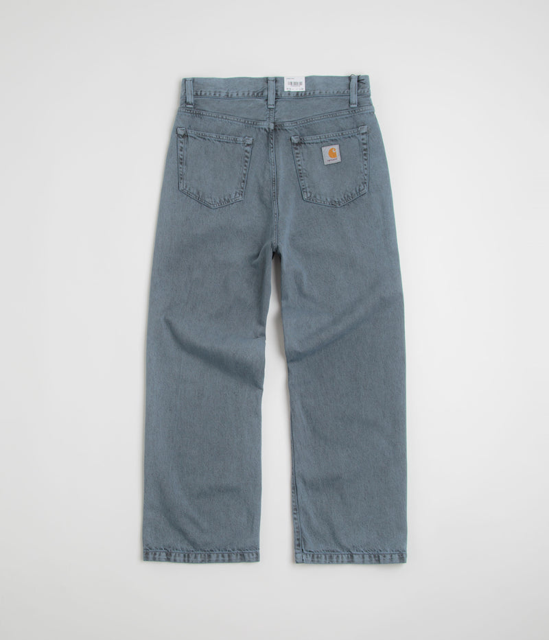 Carhartt Landon Pants in Black and Blue Fog