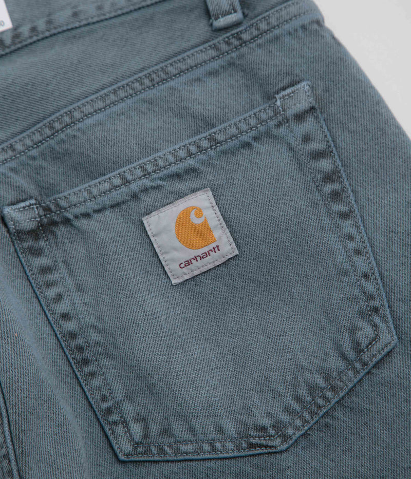 Carhartt Landon Pants in Black and Blue Fog
