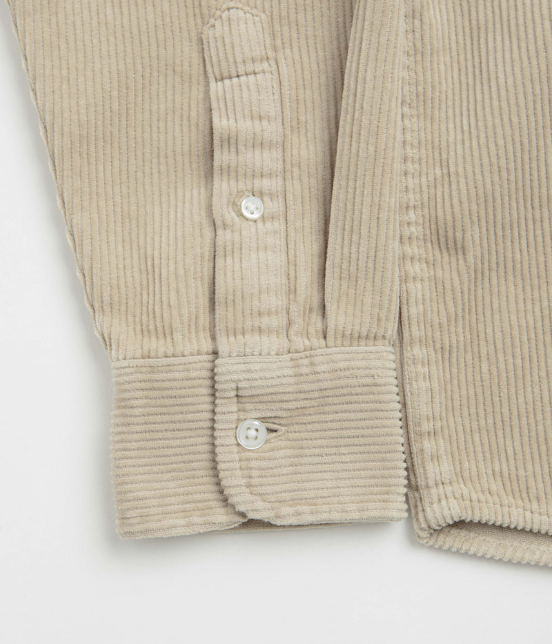 Carhartt Madison Cord Shirt in Wall and Wall
