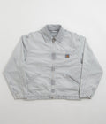 Carhartt OG Detroit Jacket in Black and Black Chalk Wash