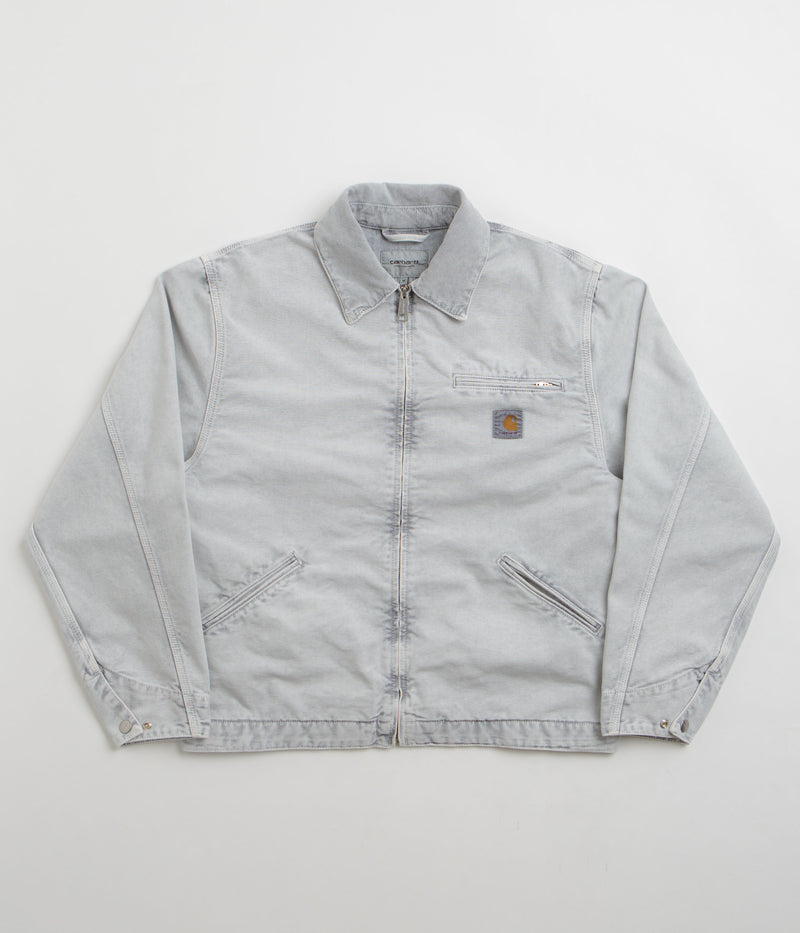 Carhartt OG Detroit Jacket in Black and Black Chalk Wash
