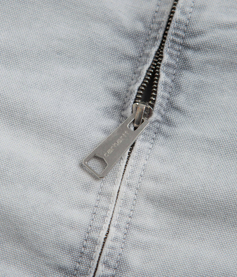 Carhartt OG Detroit Jacket in Black and Black Chalk Wash