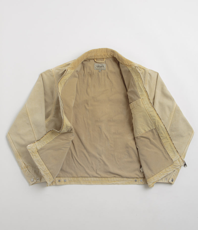 Carhartt OG Detroit Jacket in Dusty Hamilton Brown and Dusty Hamilton Brown Chalk Wash