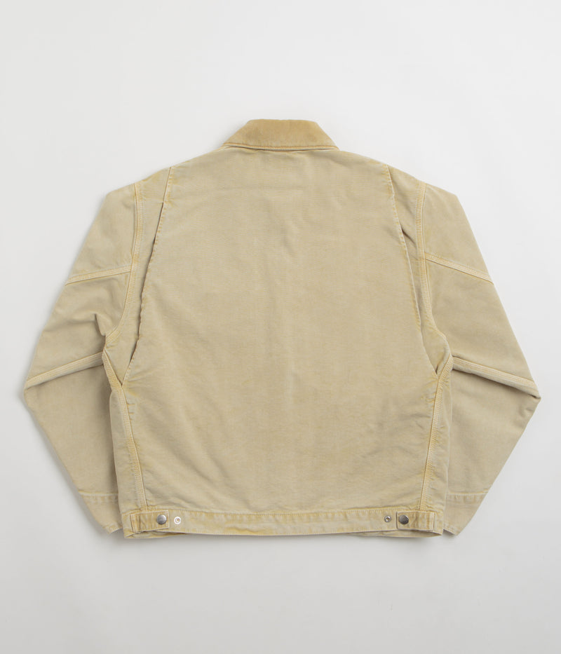 Carhartt OG Detroit Jacket in Dusty Hamilton Brown and Dusty Hamilton Brown Chalk Wash