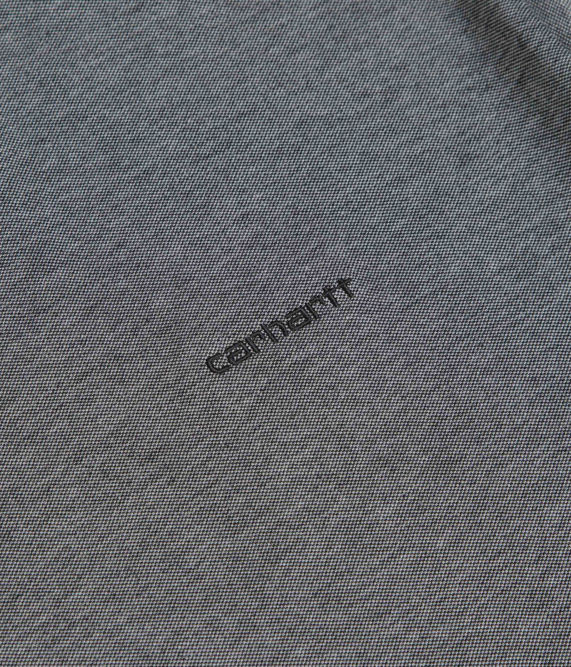 Carhartt Pique T-Shirt in Black and White / Black