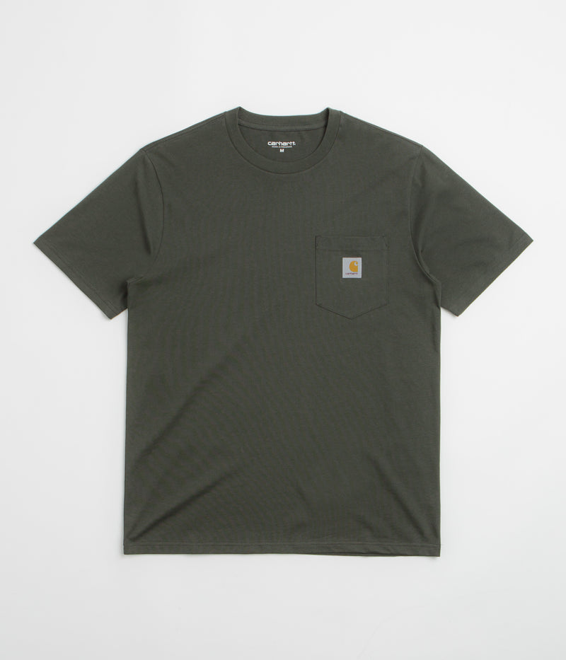 Carhartt Pocket T-Shirt in Oxide Green