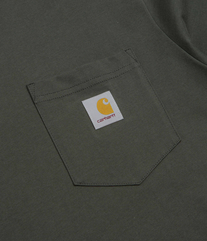 Carhartt Pocket T-Shirt in Oxide Green
