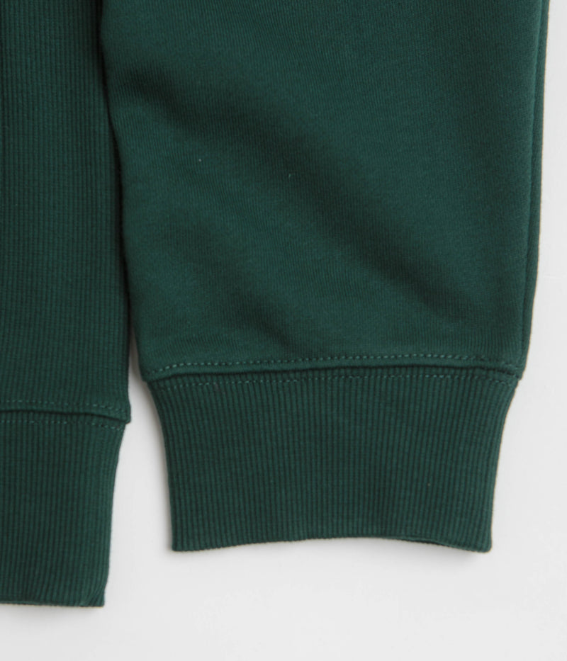 Carhartt Polo Sweatshirt in Dark Fir