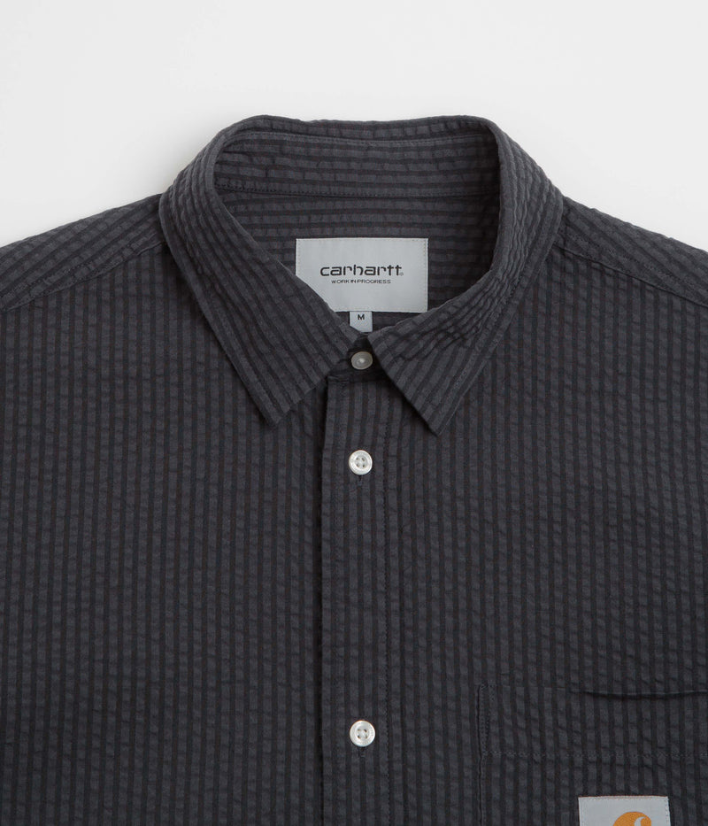 Carhartt Toland Shirt in Toland Stripe and Black