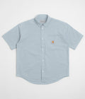 Carhartt Toland Shirt in Toland Stripe and Blue Fog