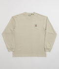 Carhartt Vista Long Sleeve T-Shirt in Fleur De Sel