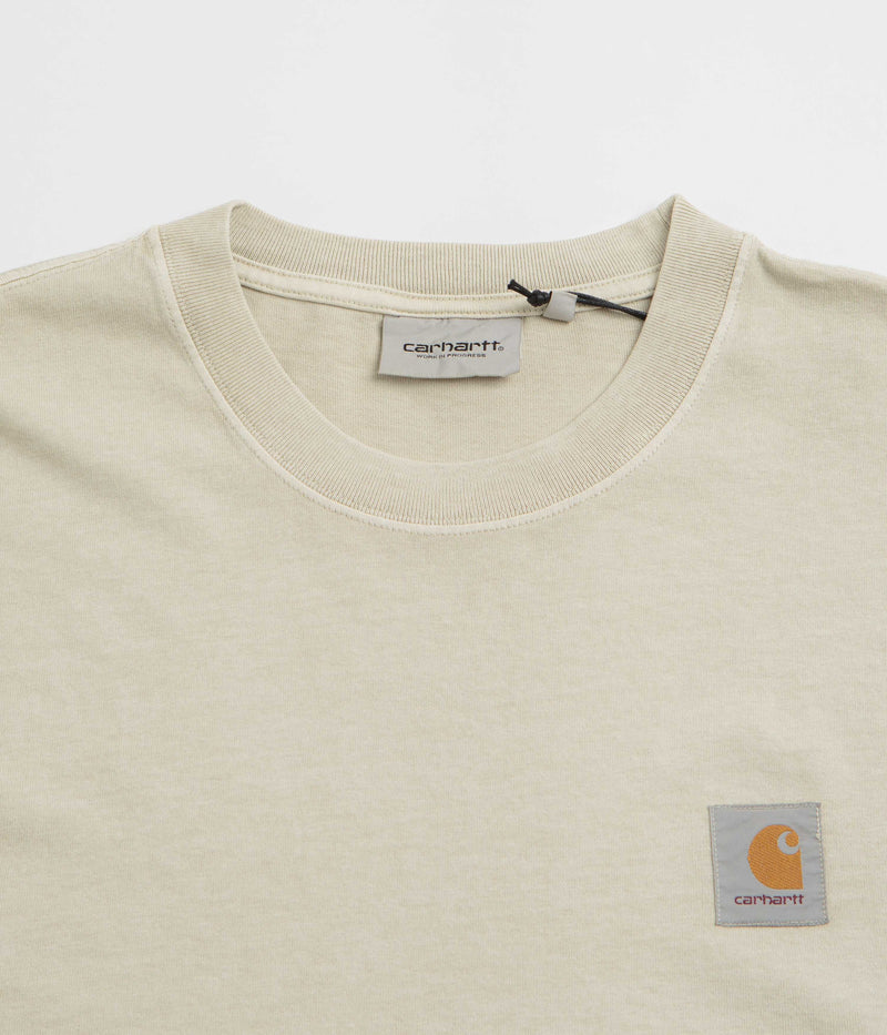 Carhartt Vista Long Sleeve T-Shirt in Fleur De Sel