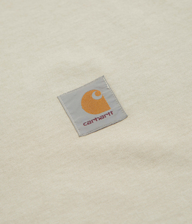 Carhartt Vista Long Sleeve T-Shirt in Fleur De Sel