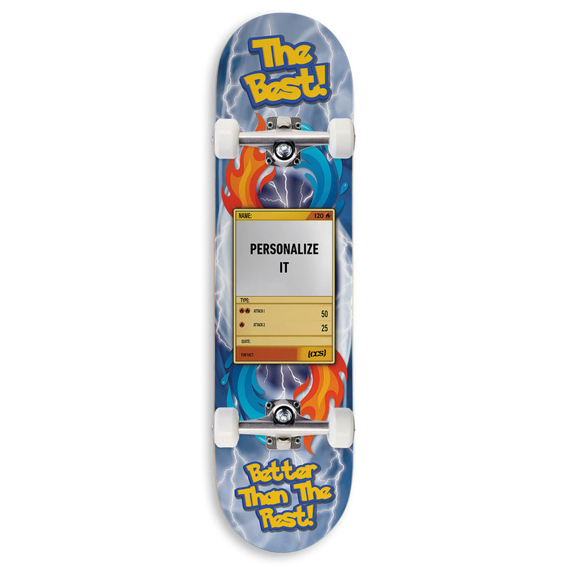 CCS Customs Photo Moments Skateboard Complete - Trading Card Game