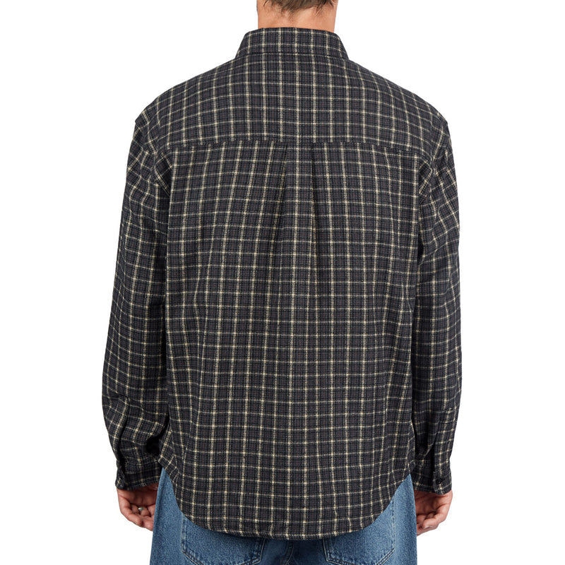 CCS Dial Up Flannel Shirt - Dark Navy