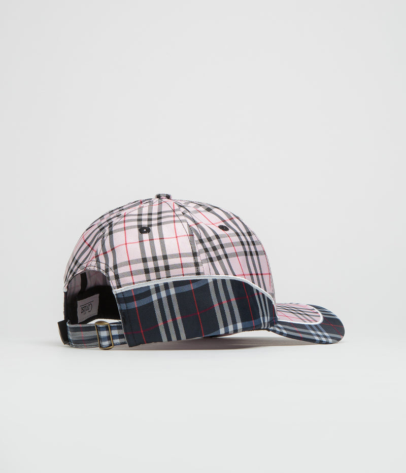 Civilist Checks Low Pro Cap in Pink and Blue