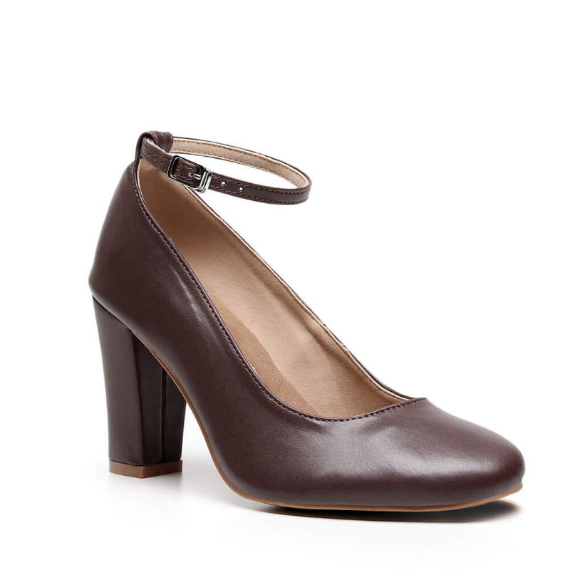 Claudine Wide Fit - Truly Nude Shade Eight - Street Sole
