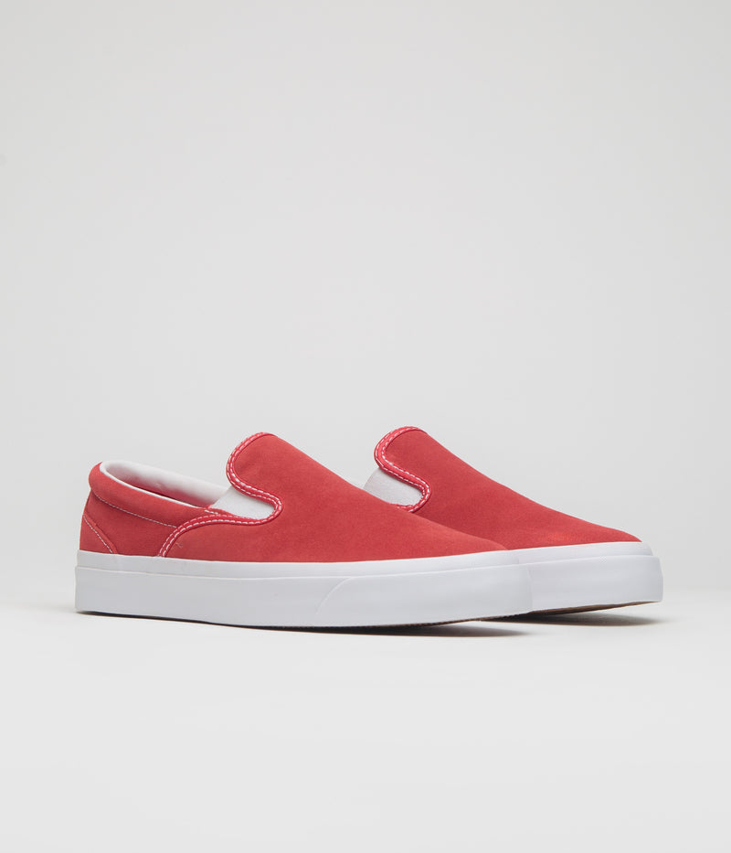 Converse Cons One Star CC Slip Pro Shoes in Red and White / Gum