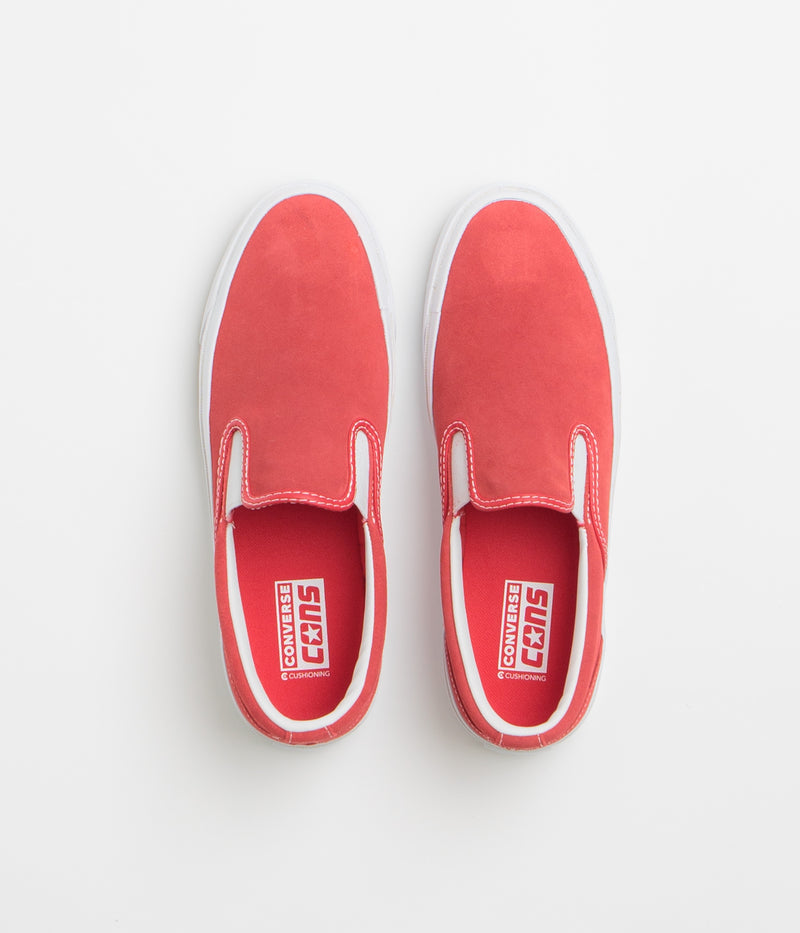 Converse Cons One Star CC Slip Pro Shoes in Red and White / Gum