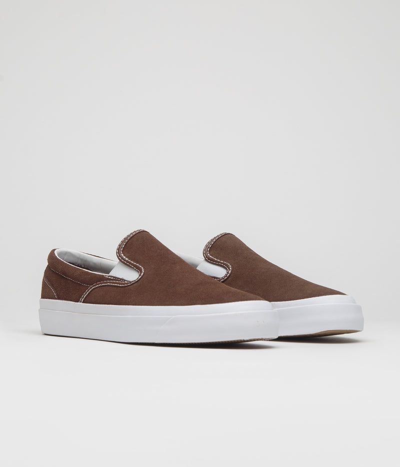 Converse Cons One Star CC Slip Pro Shoes in Totally Fudged and White / Gum