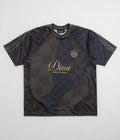 Dime Checkered Home Jersey in Black