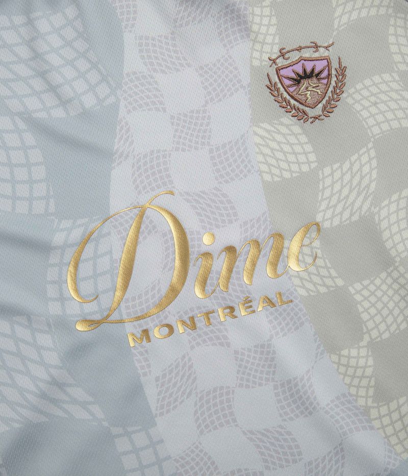 Dime Checkered Home Jersey in Cream