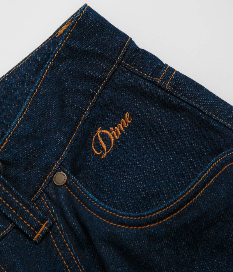 Dime Classic Baggy Denim Pants in Indigo Paneled