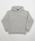 Dime Cursive Small Logo Hoodie in Heather Grey