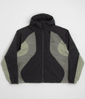 Dime Tech Windbreaker Jacket in Black