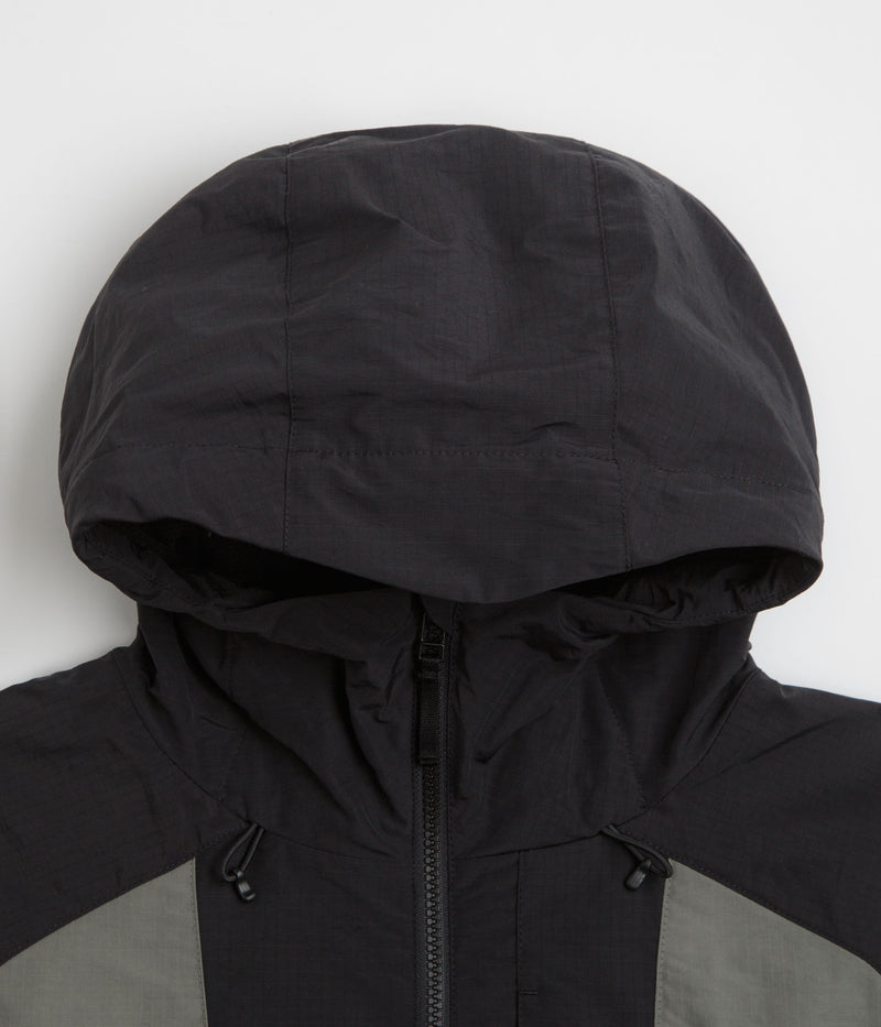 Dime Tech Windbreaker Jacket in Black
