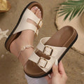 Dual strap slipper