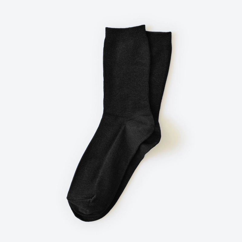 Everyday Cotton Socks in Raven