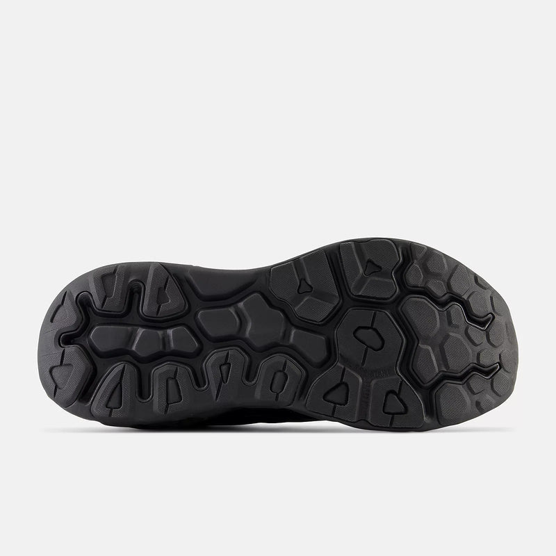 New Balance Fresh Foam X 840F Slip Resistant shoes outsole in black showing textured slip-resistant tread pattern.