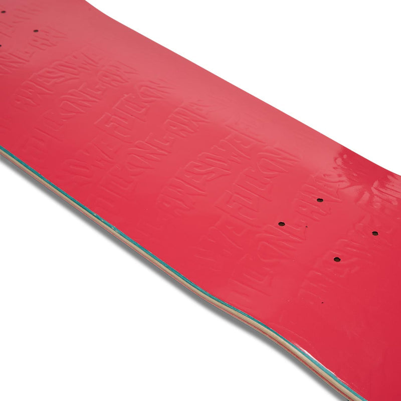 Fucking Awesome Pink Stamp Embossed Skateboard Complete - 8.25"
