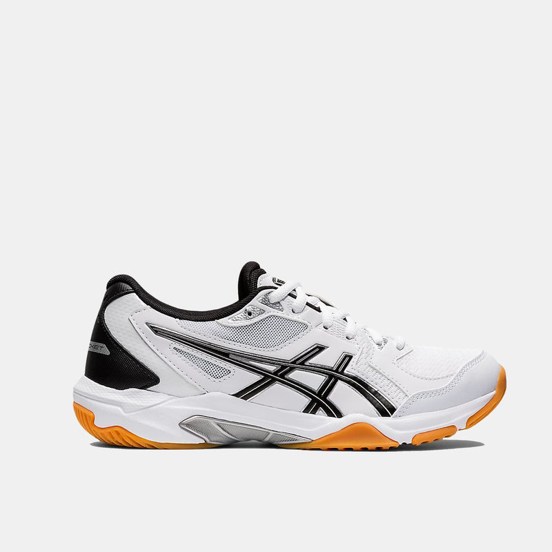 Side view of Women's Asics Gel-Rocket 10.