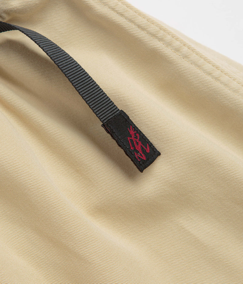 Gramicci Straight Fit G Pants in Beige Pigment