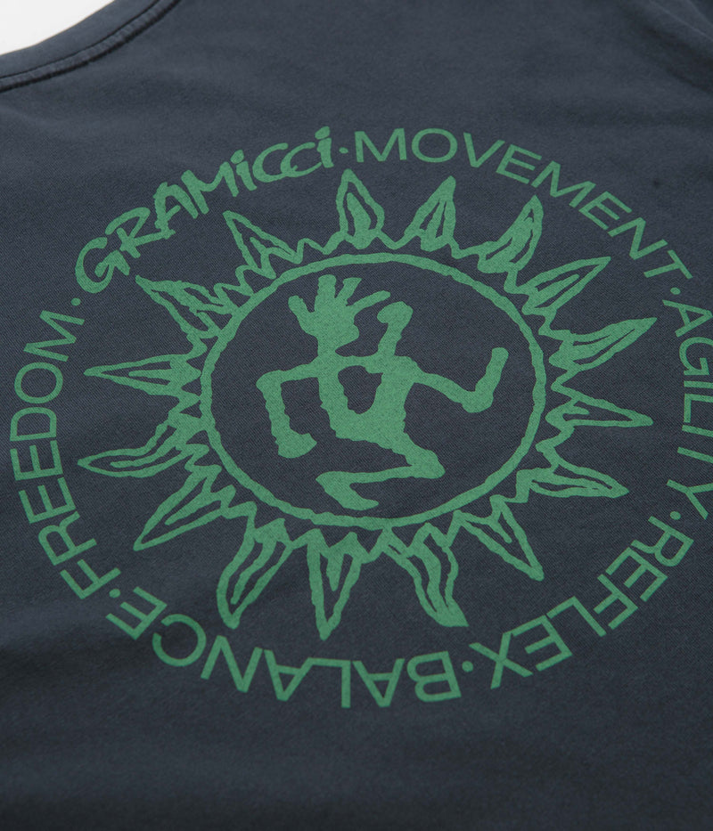 Gramicci Sun T-Shirt in Navy Pigment