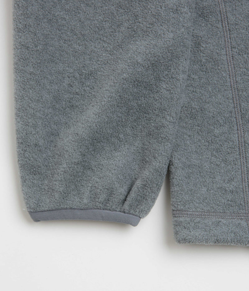 Gramicci Thermal Fleece Crewneck Sweatshirt in Heather Grey
