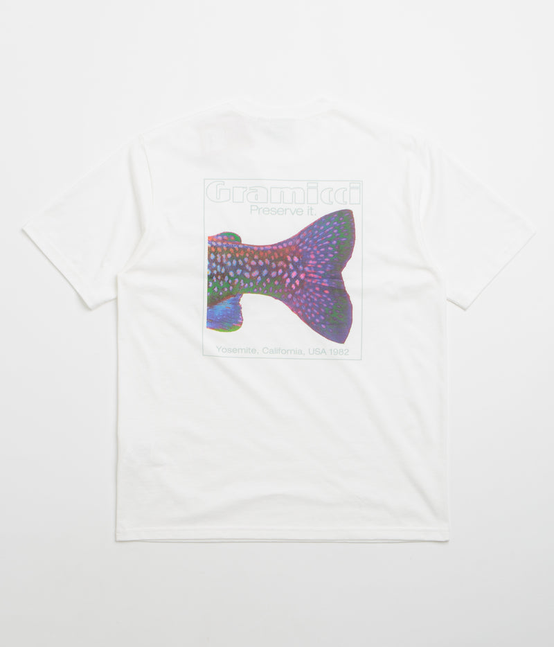 Gramicci Trouttail T-Shirt in White