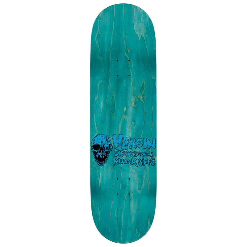 Heroin Craig Questions Knock Off Skateboard Deck - 9.25"