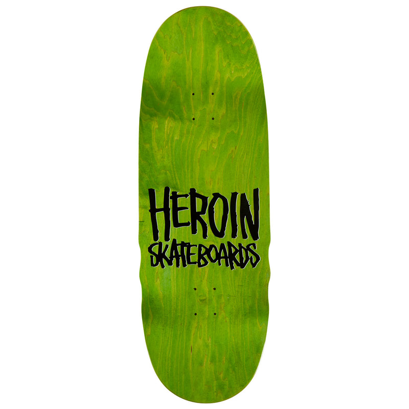 Heroin Pumpkin Spice Wide Boy Skateboard Deck - 10.75"